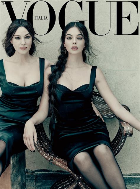 monica bellucci daughter|Monica Belluccis Daughter Deva Cassel, 19, Covers